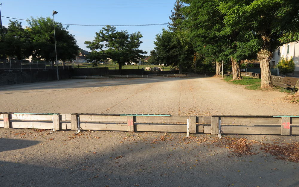 Terrain de boules lyonnaises