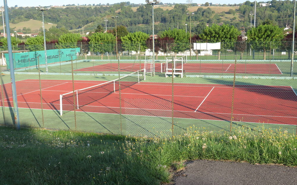 Terrains de tennis