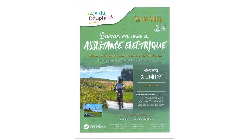 Balade en vélo à assistance électrique