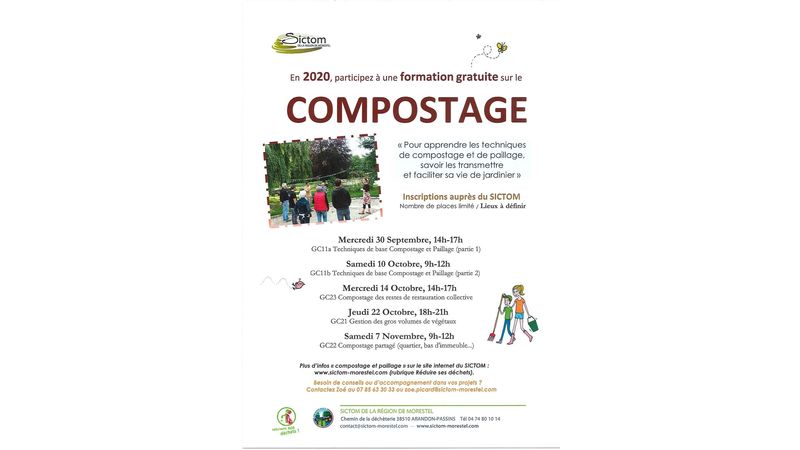 Formation gratuite sur le COMPOSTAGE