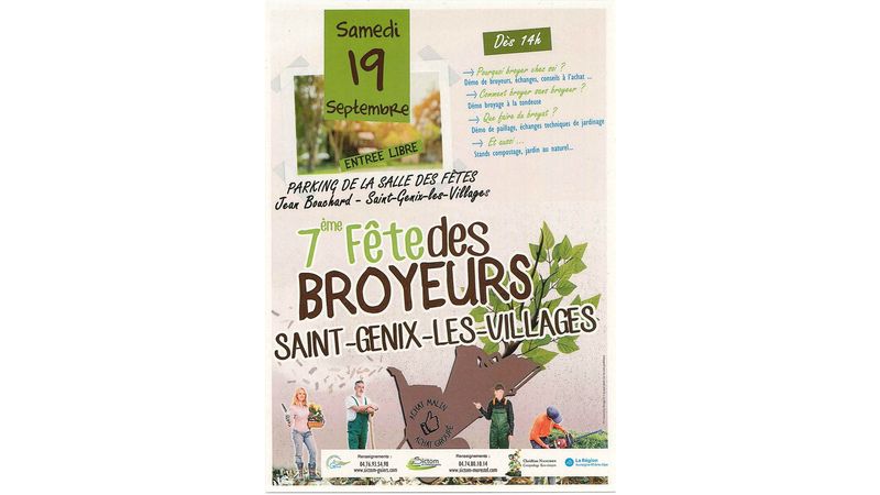 7ème Fête des broyeurs