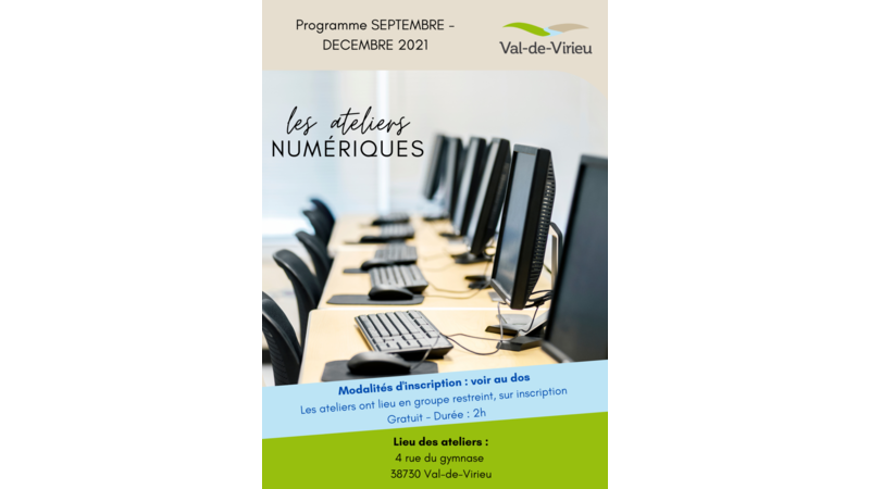 Les ateliers NUMERIQUES