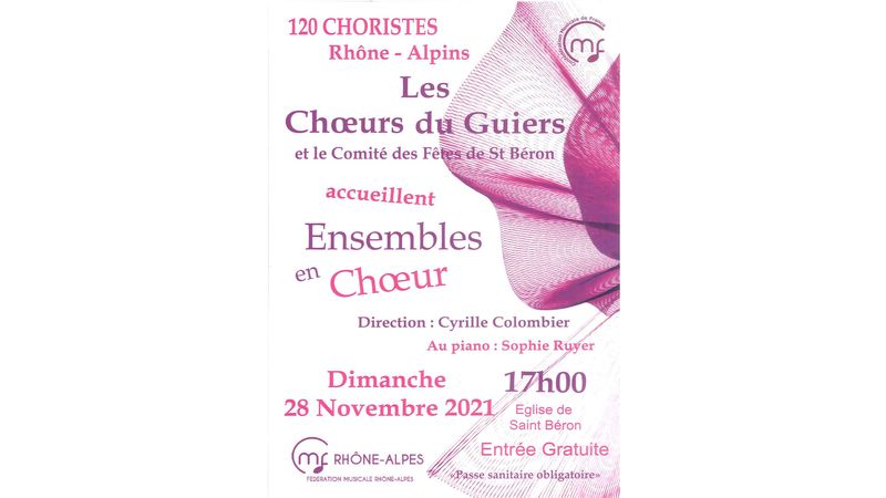 120 Choristes Rhône-Alpins