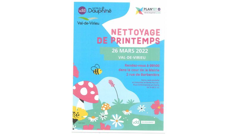 Nettoyage de Printemps