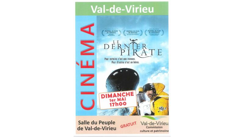 Ciné Val-de-Virieu : LE DERNIER PIRATE