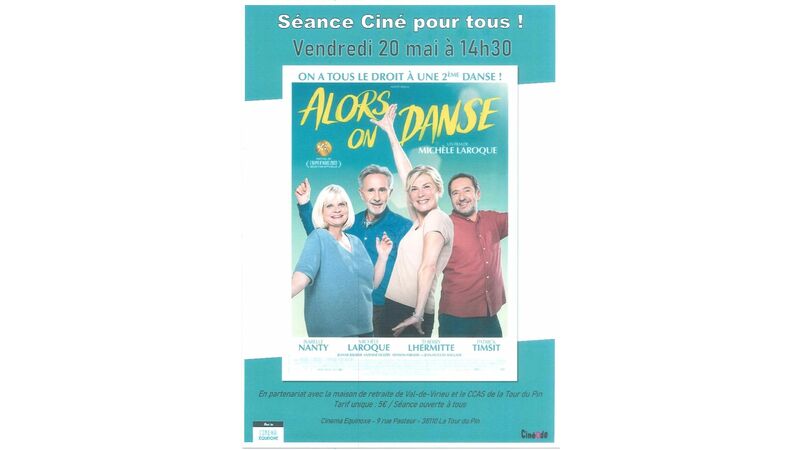 Séance Ciné pour tous ! ALORS ON DANSE