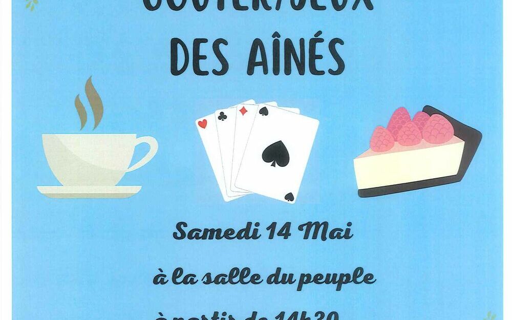 Après-midi Goûter/Jeux des Aînés