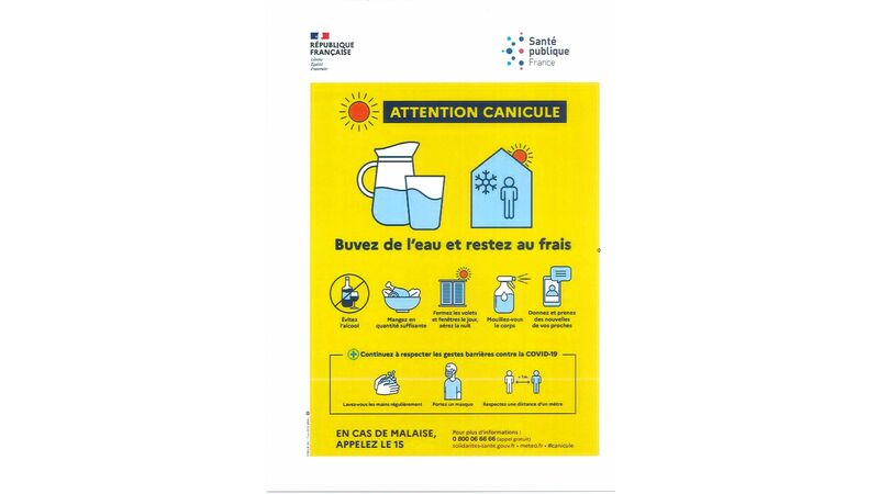 Plan canicule, protégez-vous