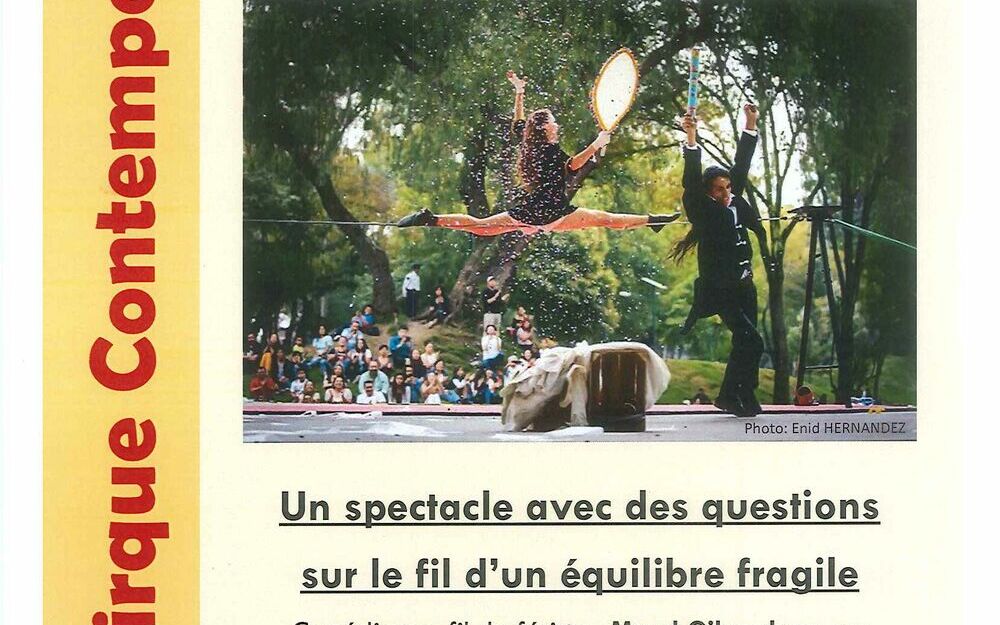 Bée : spectacle avec des questions sur le fil d'un équilibre fragile