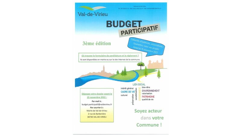 Budget Participatif - 3ème édition