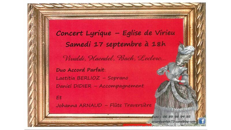 Concert Lyrique - Eglise de Virieu
