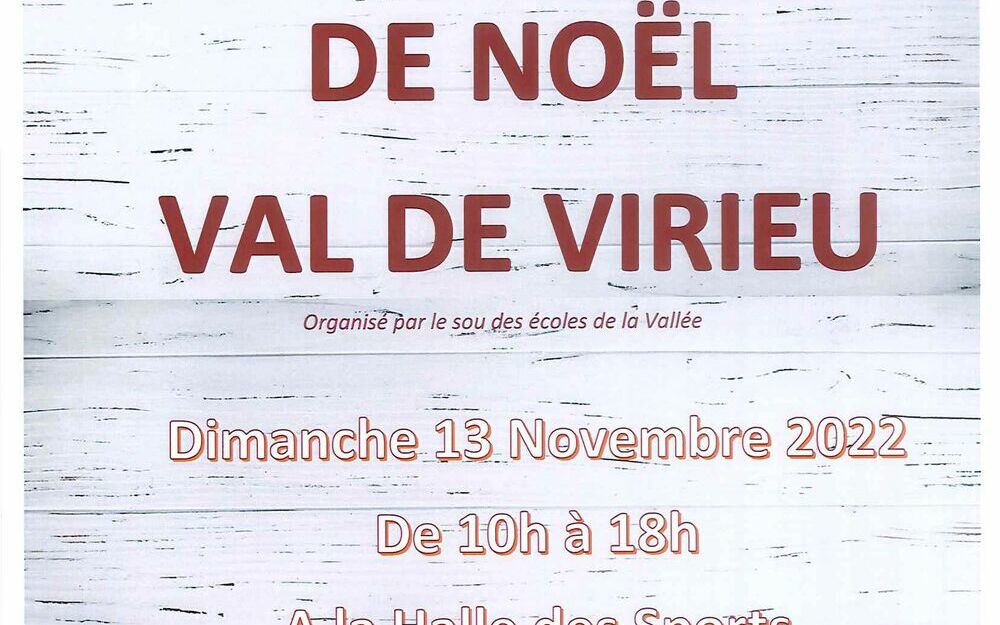 Marché de Noël Val-de-Virieu