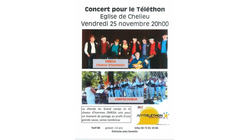 Concert pour le Téléthon