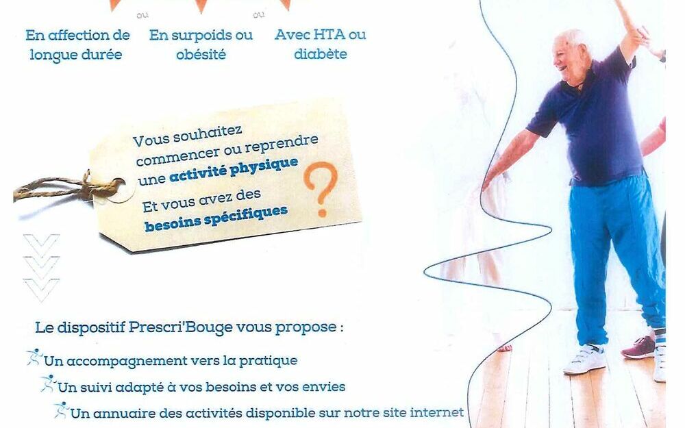 Prescri'Bouge Le dispositif Sport Santé porté par le CDOS Isère