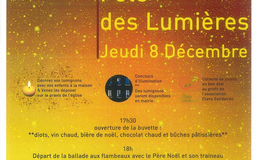 Fête des lumières à Val-de-Virieu