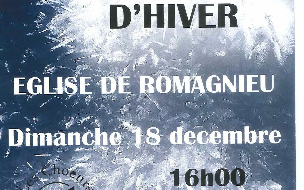 Concert d'hiver : Les Choeurs du Guiers