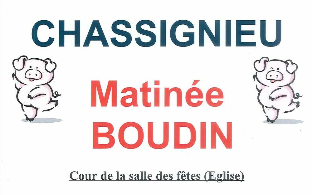 Matinée Boudin