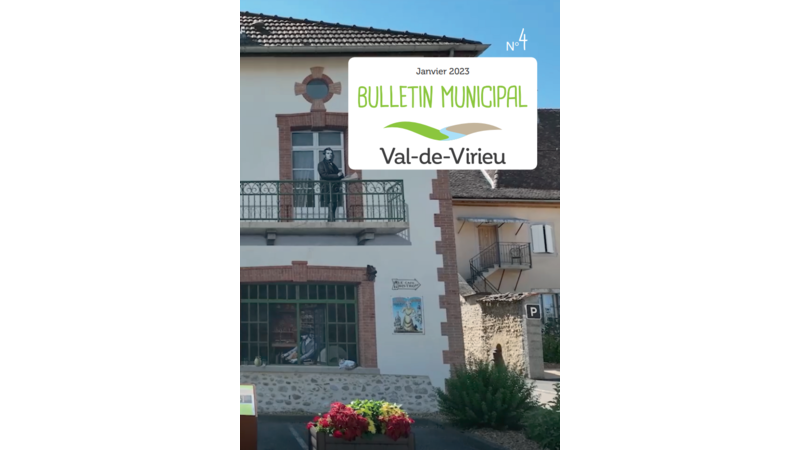 Bulletin municipal Val-de-Virieu n°4 - 2023
