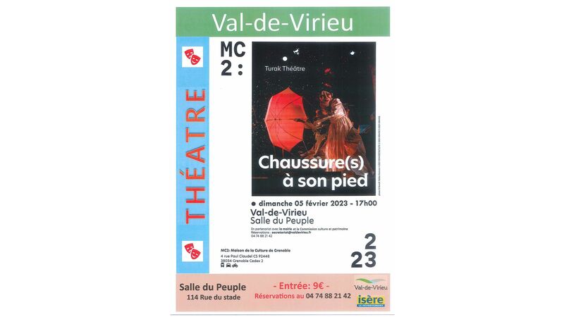 Théâtre MC2 : Chaussure(s) à son pied