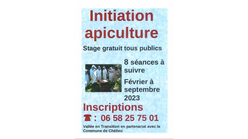 Initiation apiculture - Stage gratuit tous publics