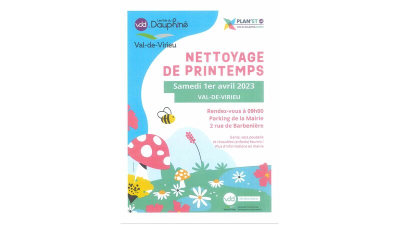 Nettoyage de Printemps