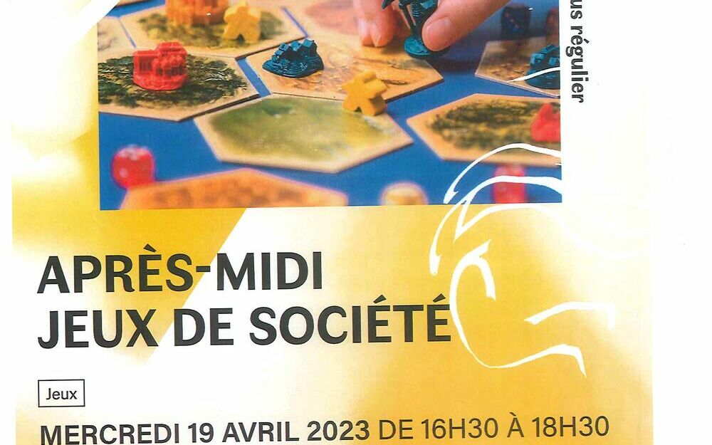 Après-midi jeux de société