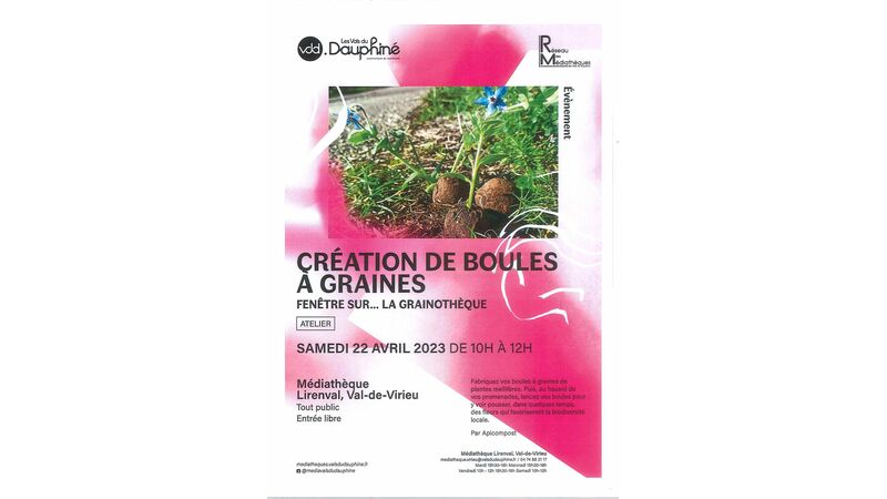 Création de boules à graines