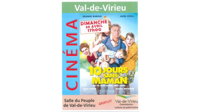 Ciné Val-de-Virieu : 10 JOURS SANS MAMAN