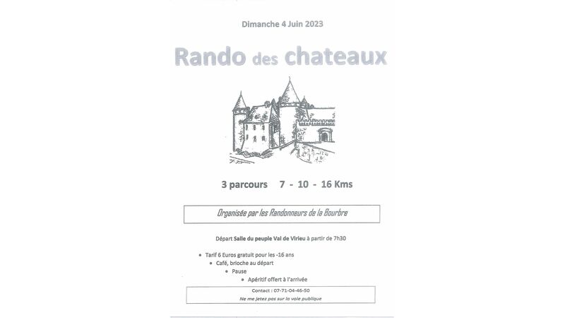 Rando des Châteaux
