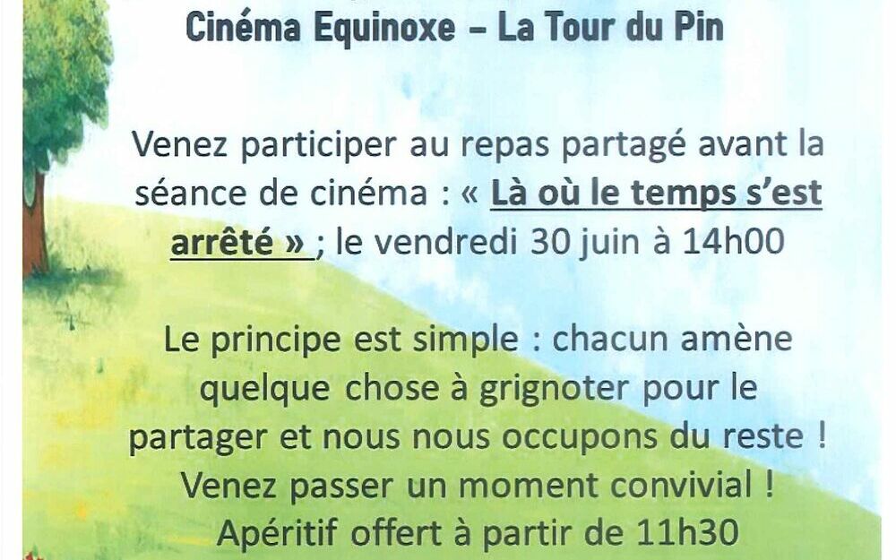 CINE POUR TOUS ! REPAS PARTAGE