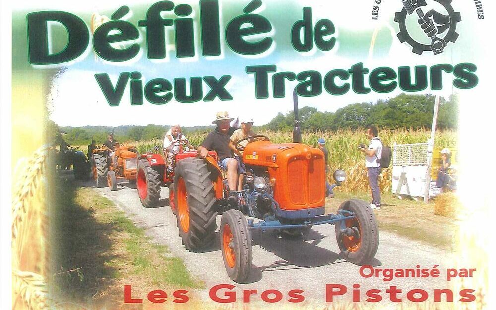 Défilé de vieux tracteurs