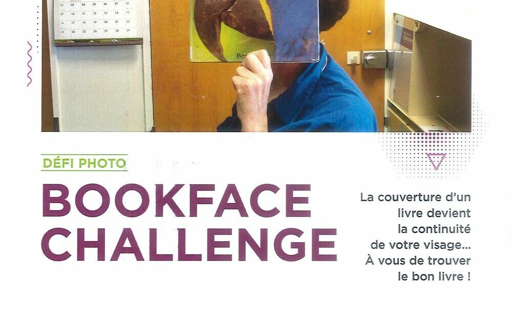 Défi photo : BOOKFACE CHALLENGE