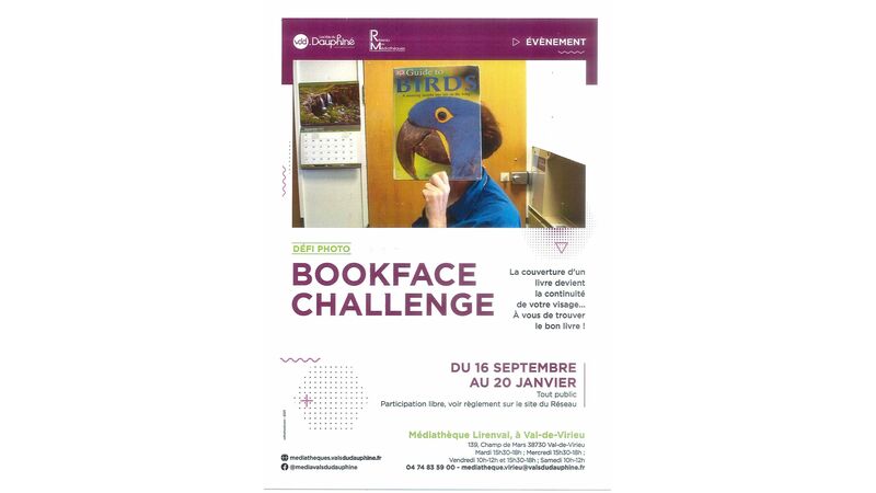 Défi photo : BOOKFACE CHALLENGE