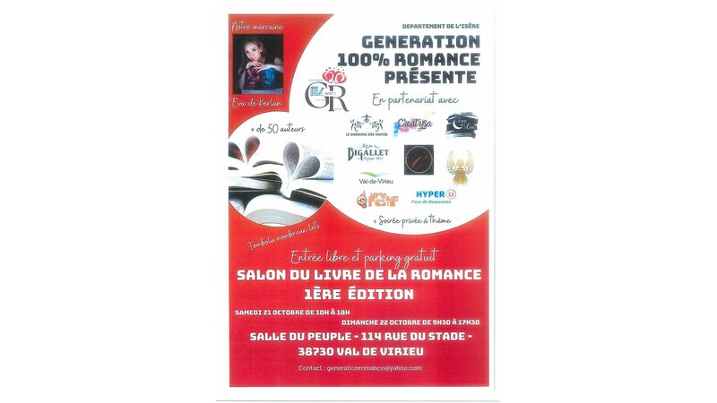 Salon du livre de la Romance - 1ère édition