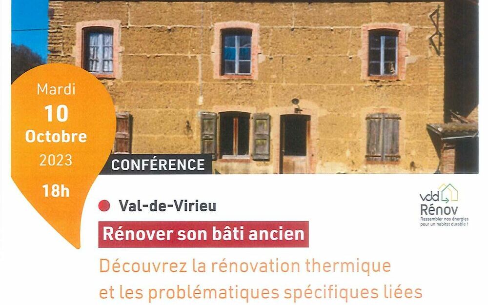 Conférence : Rénover son bâti ancien