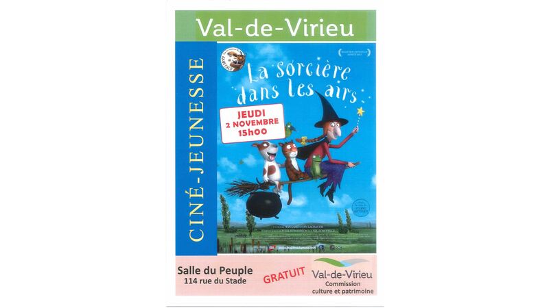 Ciné-jeunesse : LA SORCIERE DANS LES AIRS