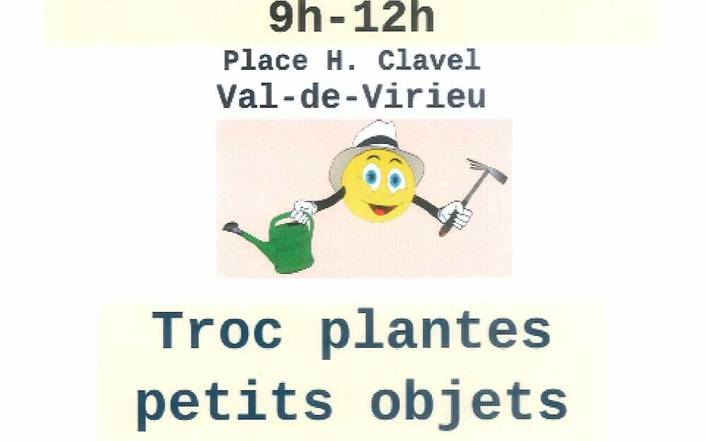 Troc plantes - Petits objets - Confitures