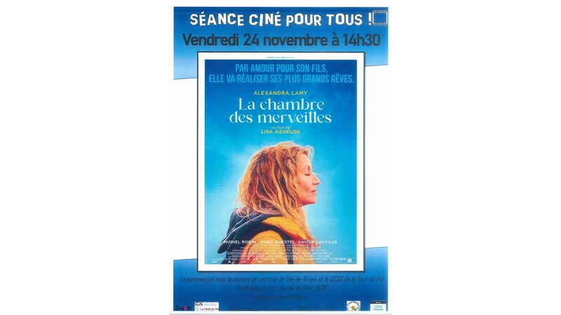 Séance ciné pour tous ! LA CHAMBRE DES MERVEILLES