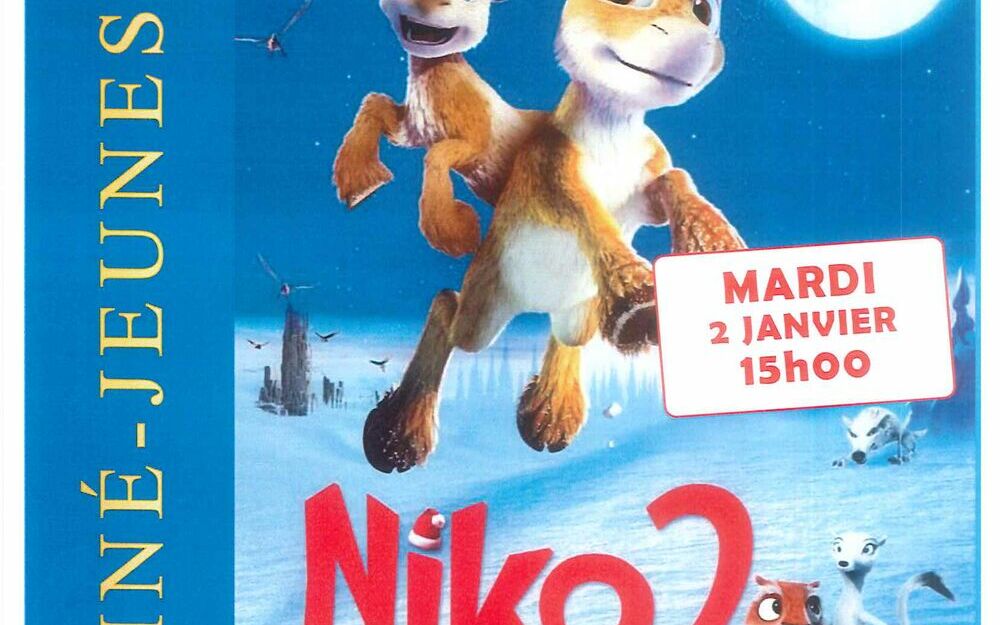 Ciné-jeunesse : NIKO 2 LE PETIT RENNE