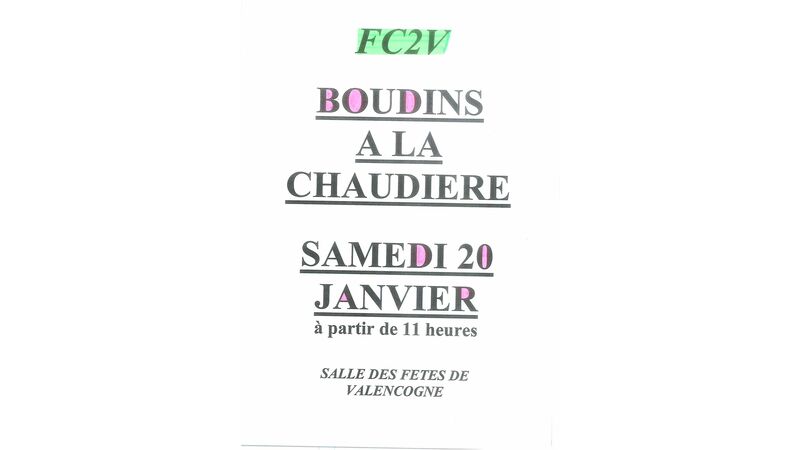 Boudins à la chaudière