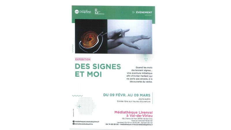 Exposition : Des signes et moi