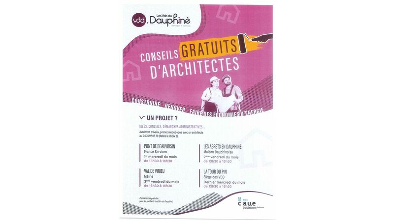 Conseils GRATUITS D'ARCHITECTES