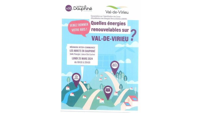 Quelles énergies renouvelables sur Val-de-Virieu ?