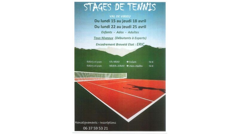 Stages de Tennis