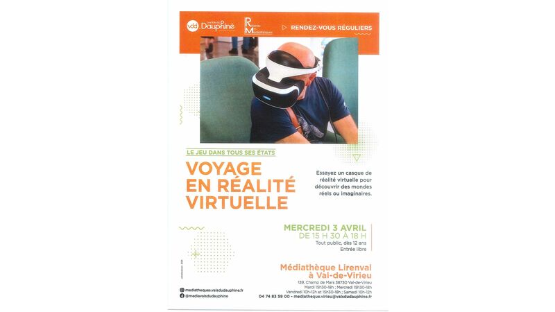 Le jeu dans tous ses états : VOYAGE EN REALITE VIRTUELLE