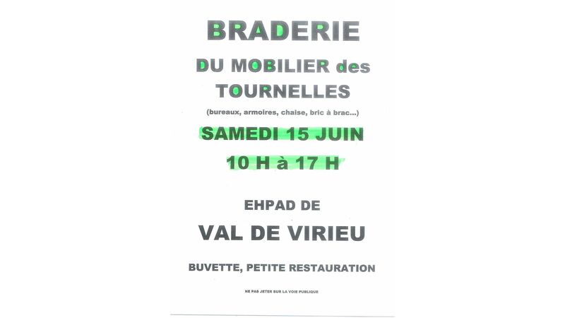 BRADERIE du mobilier des Tournelles