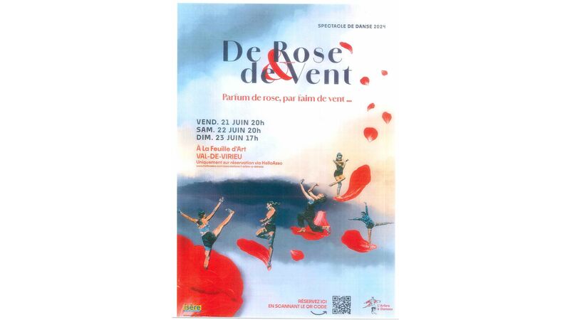 Spectacle de danse "De Rose & de Vent"