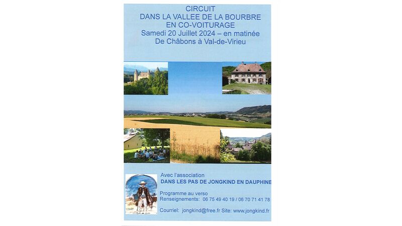 Circuit dans la Vallée de la Bourbre en co-voiturage