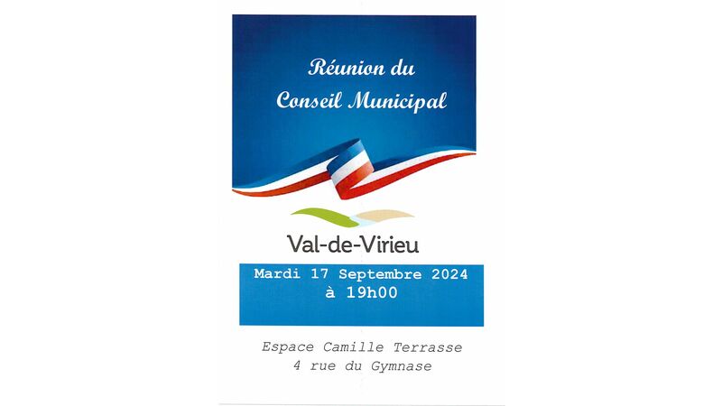 Réunion du Conseil Municipal