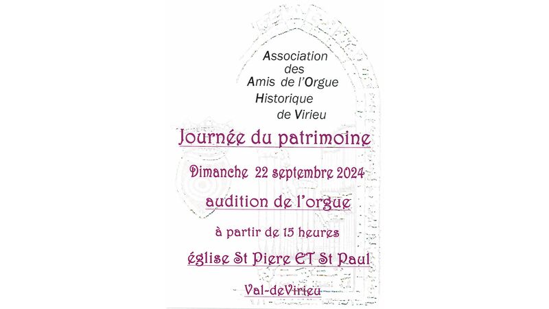 Journée du patrimoine